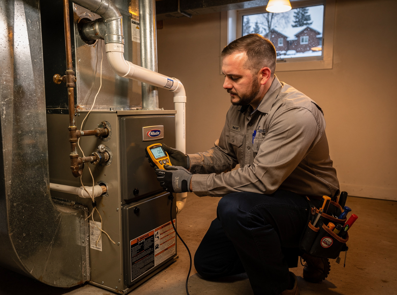 Furnace Carbon Monoxide Safety Inspection in Flagstaff